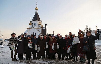 Проект "Поделись теплом" в Красноярске, декабрь 2017