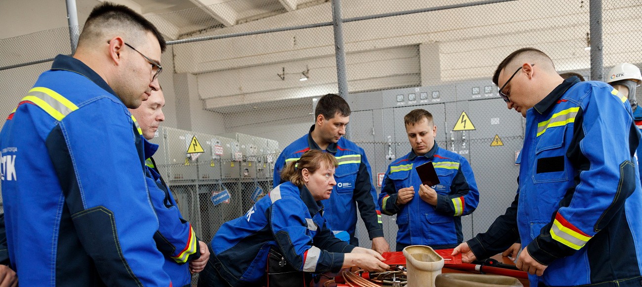 Новый электротехнический полигон Кемеровской ГРЭС встретил первых учеников — инспекторов оперативного контроля СГК 