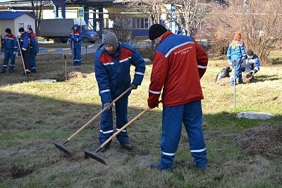Субботник-2025 на Барнаульской ТЭЦ-3