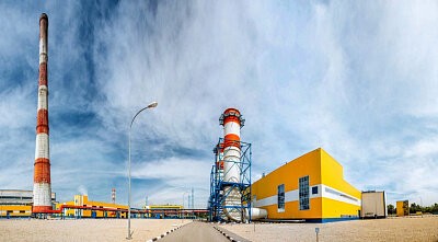 Пленэр на газотурбинной электростанции «Новокузнецкая»