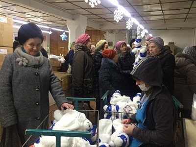 Проект "Поделись теплом" в Красноярске, декабрь 2017