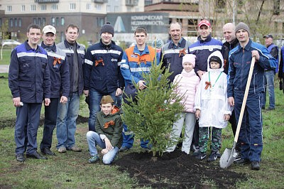 «Аллея России» в Красноярске