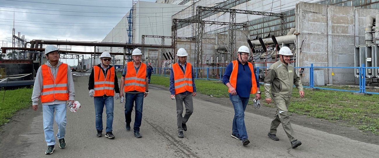 Приморскую ГРЭС посетили гости из Поднебесной