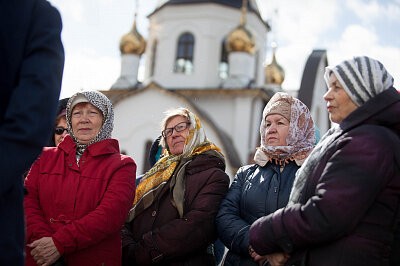 "Поделись теплом". Ветераны Кировского района Красноярска совершили экскурсию в Свято-Успенский мужской монастырь