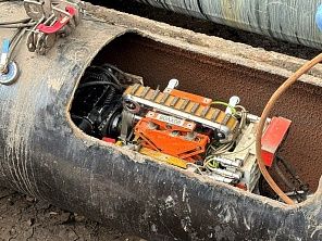 Роботы вернутся в Кемерово в мае: СГК продолжает внутритрубное исследование тепловых сетей