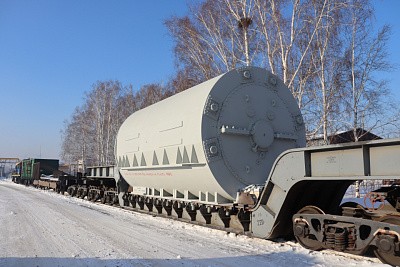 ЭЛСИБ отгрузил статор турбогенератора для Томь-Усинской ГРЭС