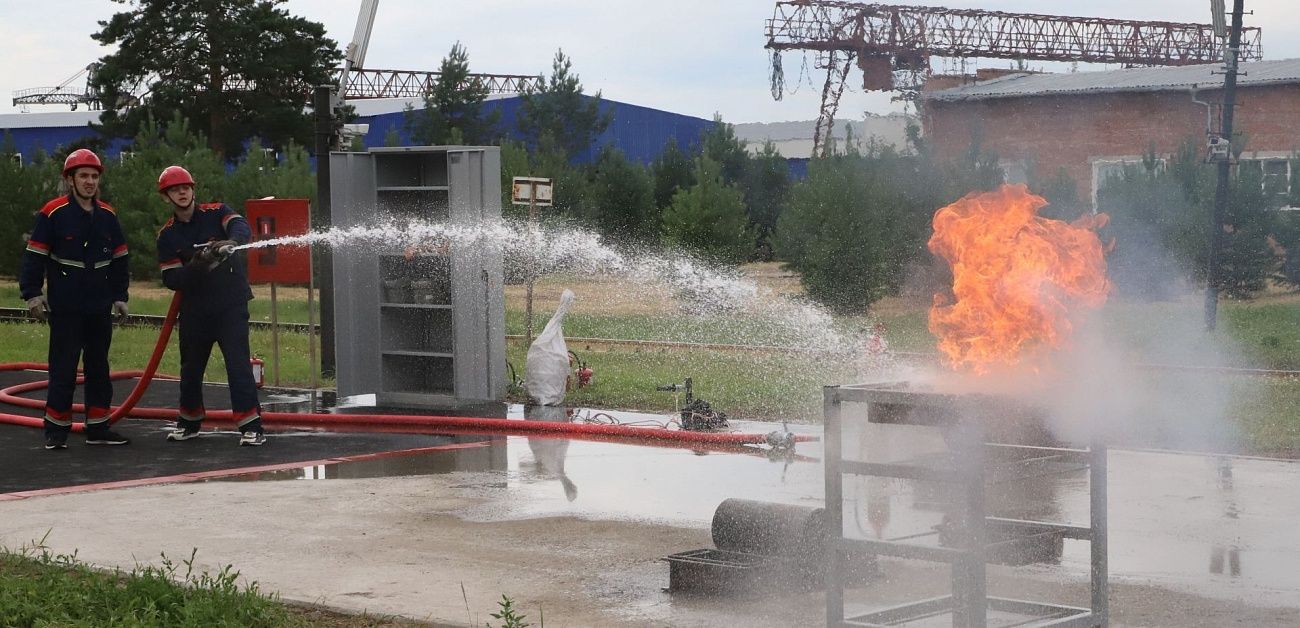 Соревнования с огоньком: на Канской ТЭЦ прошли состязания среди добровольных пожарных дружин