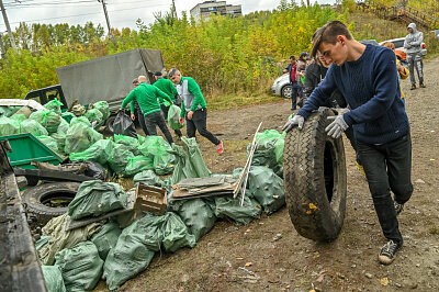 Фотоотчет: «Чистые игры» в Новокузнецке вместе с СГК