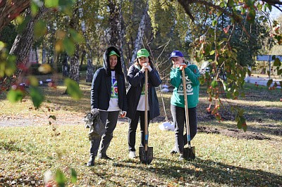 Осенний марафон проекта «Зеленая дружина». Фоторепортаж