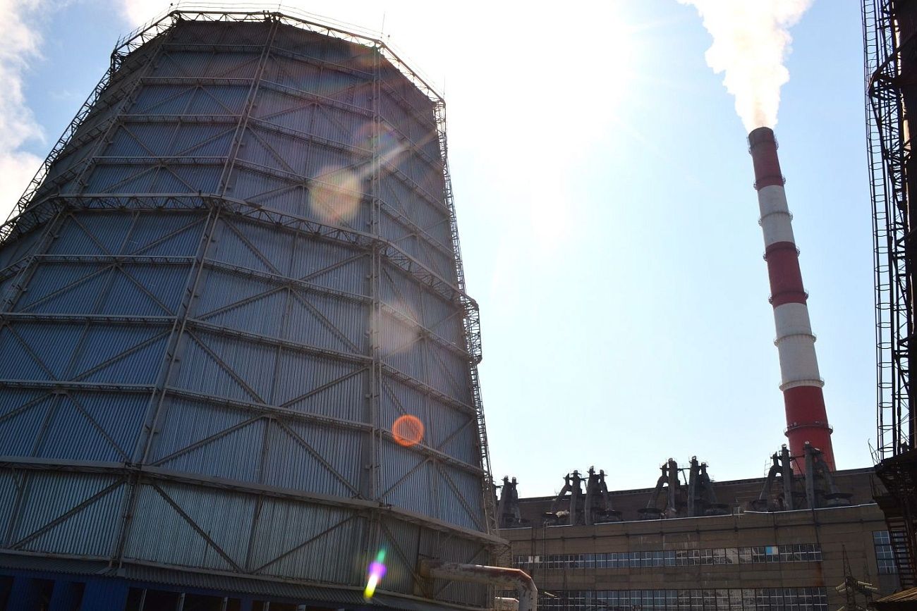 Башенную градирню № 1 модернизируют на Барнаульской ТЭЦ-2