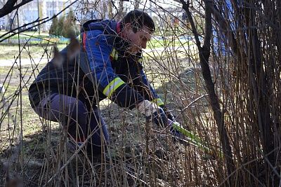 Субботник-2025 на Барнаульской ТЭЦ-3