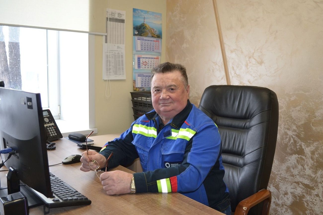 В пятёрке лучших: старший диспетчер «СГК-Алтай» Владимир Горшков стал лауреатом премии «За верность профессии»