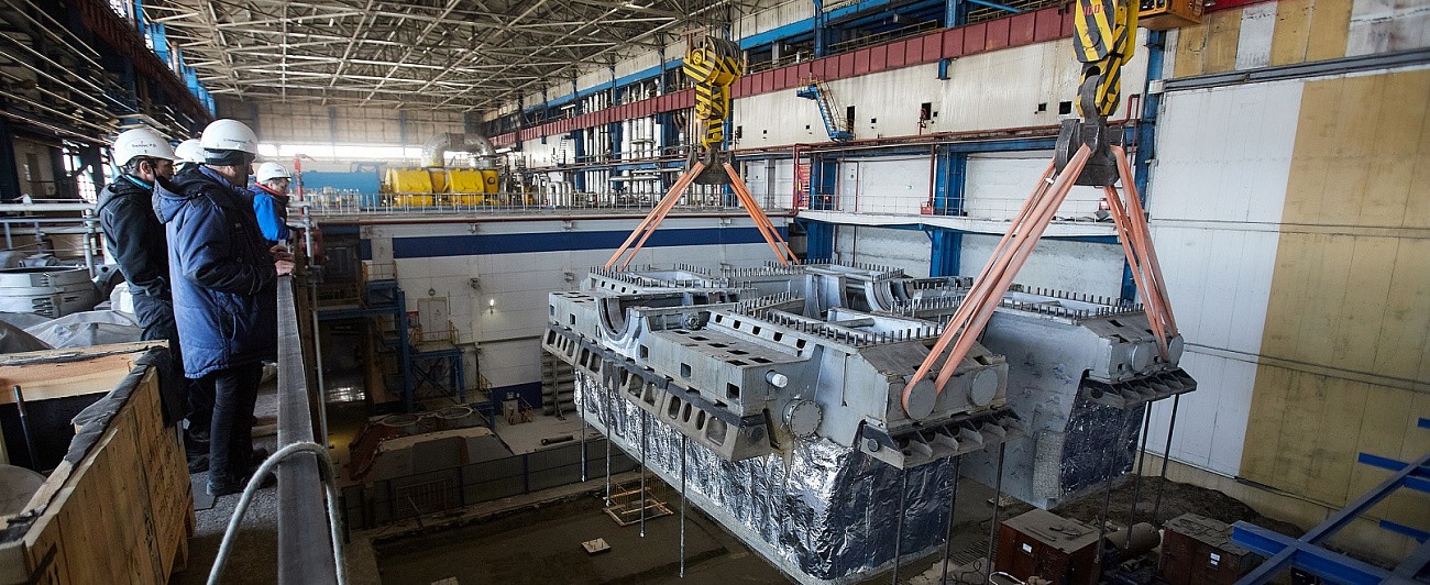 На Красноярской ТЭЦ-3 приступили к монтажу турбины по ДПМ-2. Фото, видео