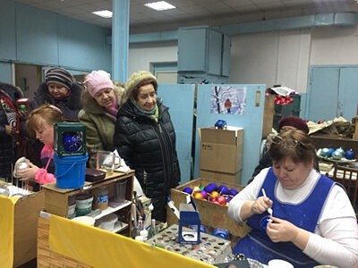 Проект "Поделись теплом" в Красноярске, декабрь 2017