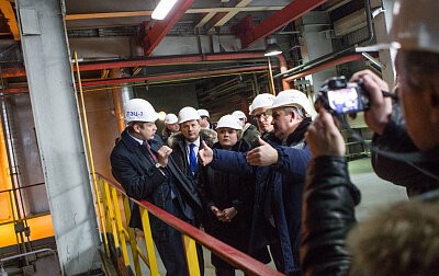 Участники КЭФ посетили Красноярскую ТЭЦ-3