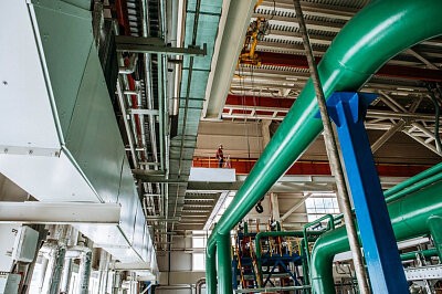 Пленэр на газотурбинной электростанции «Новокузнецкая»