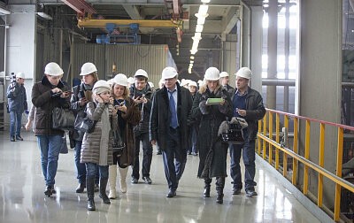 Участники КЭФ посетили Красноярскую ТЭЦ-3