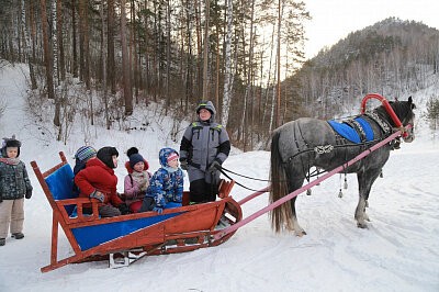 Проект "Поделись теплом" в Красноярске, декабрь 2017
