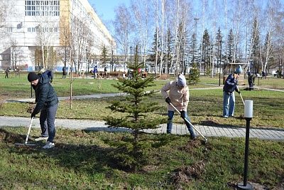 Субботник-2025 на Барнаульской ТЭЦ-3