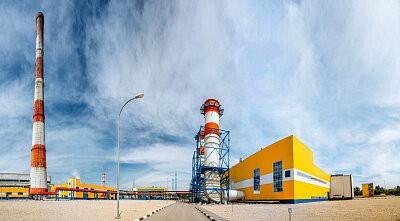 Пленэр на газотурбинной электростанции «Новокузнецкая»