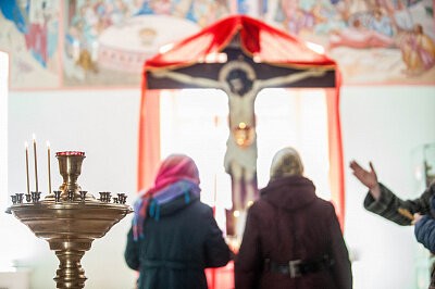 "Поделись теплом". Ветераны Кировского района Красноярска совершили экскурсию в Свято-Успенский мужской монастырь