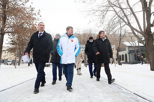 СГК отремонтирует теплосети на объекте центрального паркового кольца Красноярска