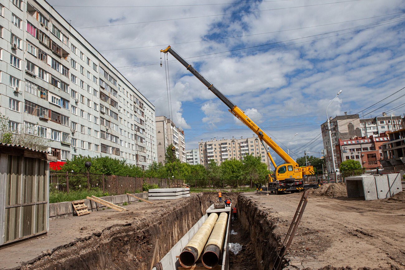 СГК представила план работ на теплосетях Красноярска в 2021 году