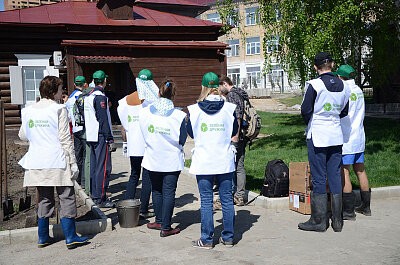 Экомарафон Зеленой дружины и Сибирской генерирующей компании в Красноярске