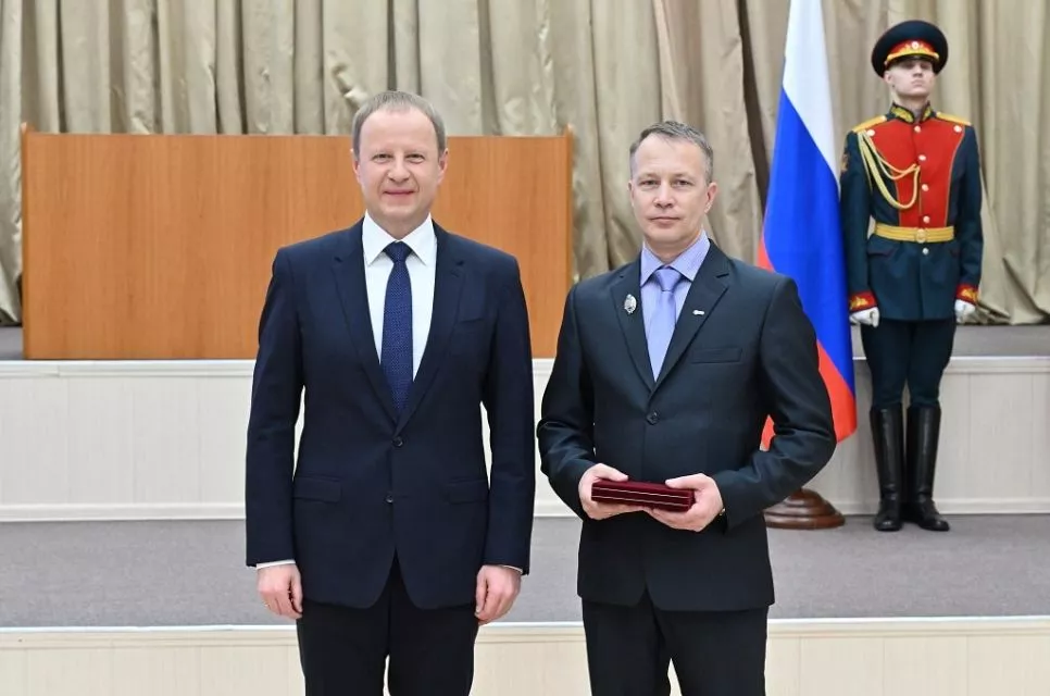 Главному инженеру Барнаульской ТЭЦ-2 Вячеславу Зеленину присвоено звание «Заслуженный энергетик РФ»