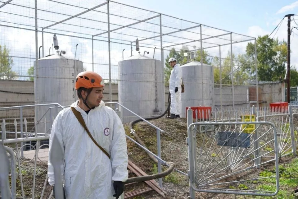 На Кемеровской ТЭЦ СГК прошли учения по ликвидации разливов нефтепродуктов