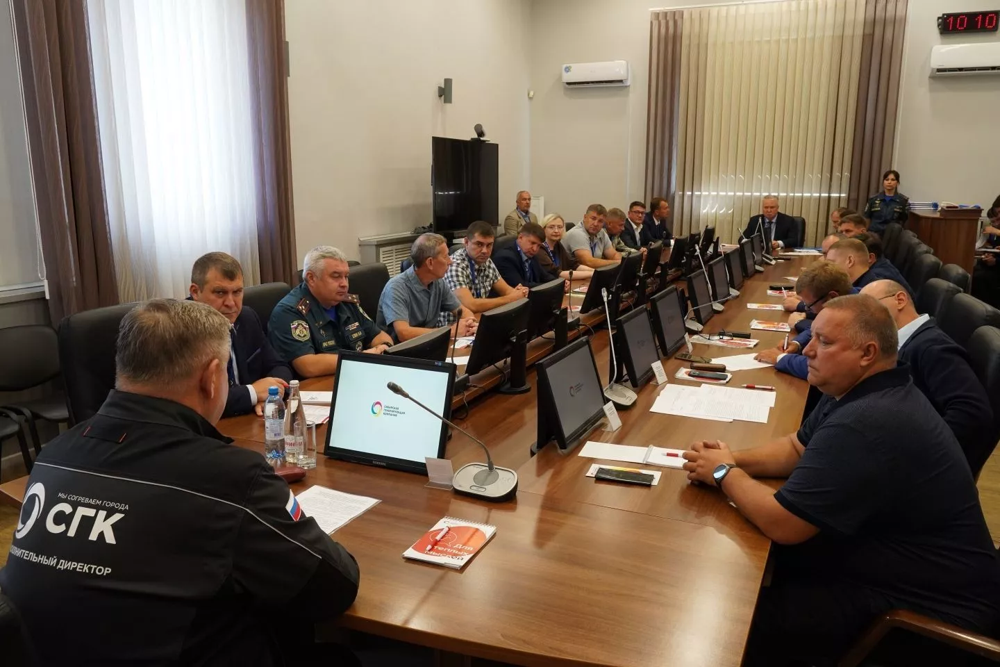 Учебно-методические сборы СГК: защита, спасение, вызовы будущего