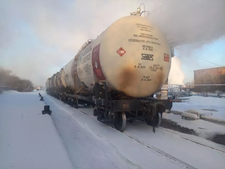 В период холодов на Южную тепловую станцию Рубцовска осуществляются дополнительные поставки мазута 