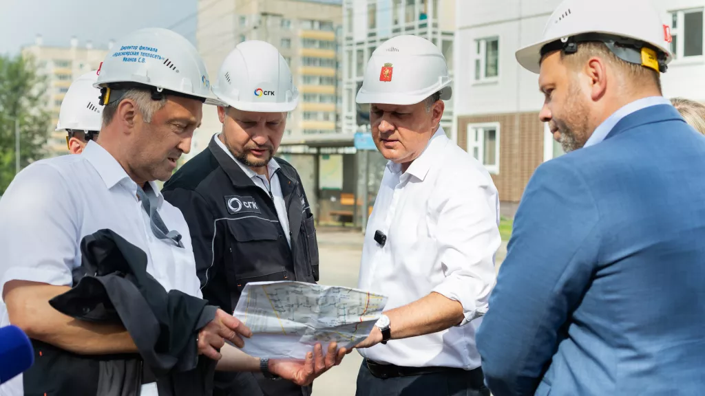 Глава Красноярска проверил подготовку системы теплоснабжения к зиме