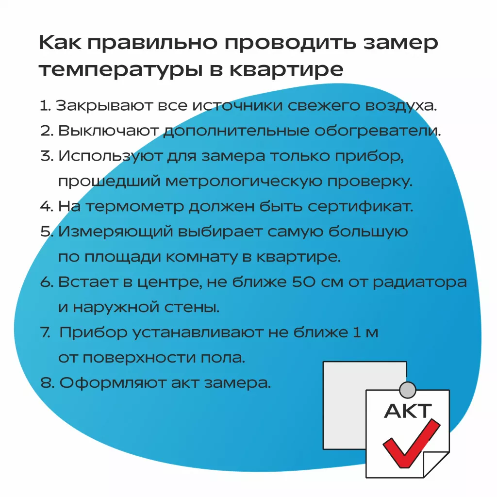 Зима, холода: как правильно замерять температуру в квартире - «СГК Онлайн»