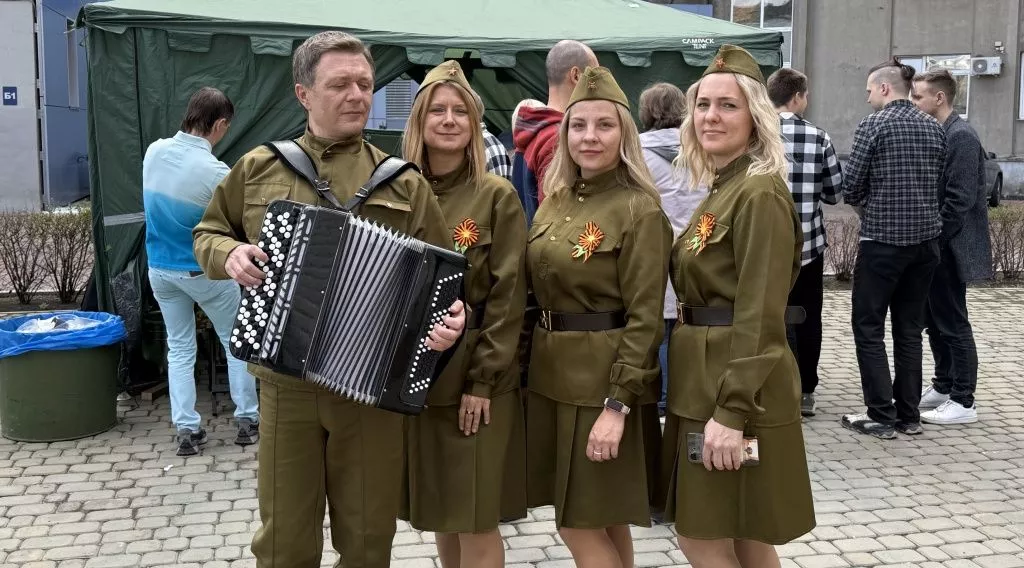 Энергетики СГК в Красноярском крае отметили День Победы памятными акциями и городскими мероприятиями